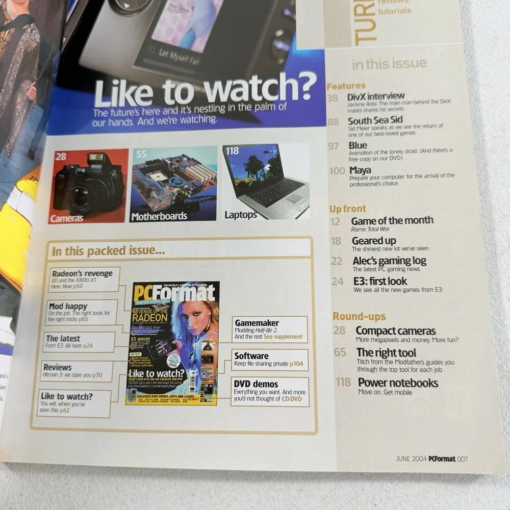 PC Format Magazine #162 June 2004 Radeon ATI Hitman 3 Gaming PCs Vintage